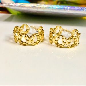 Holiday 🎁 #Smiling face ear rings